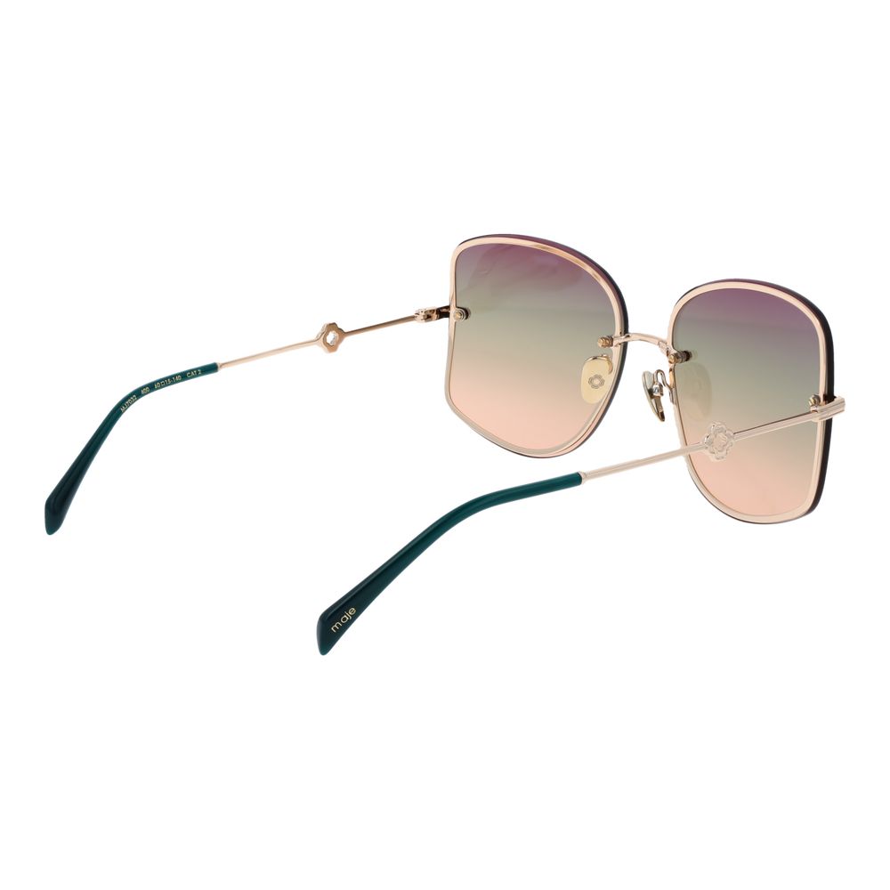 Maje Mehrfarbige Damen-Sonnenbrille aus Metall 