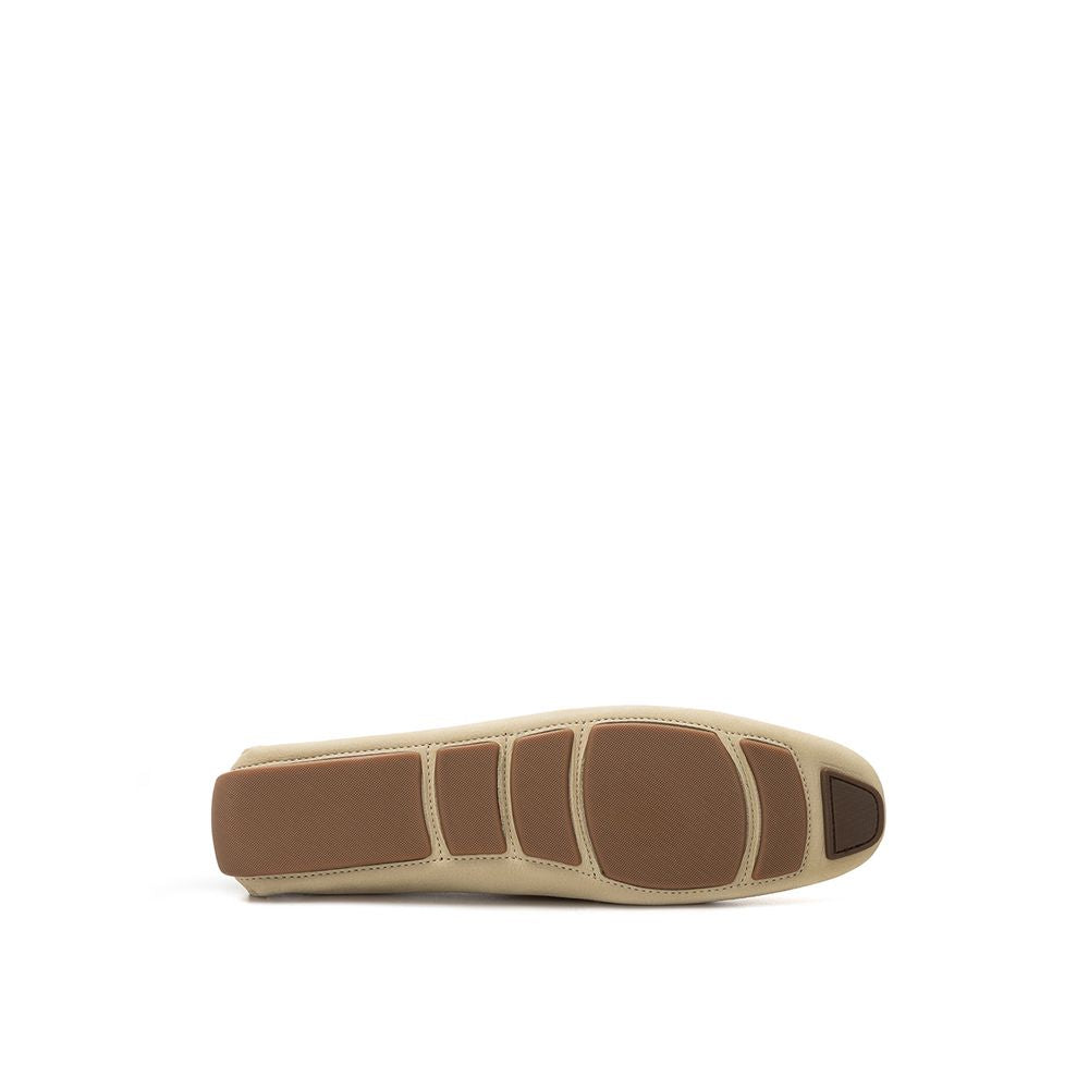 Bally – Beigefarbener Leder-Loafer