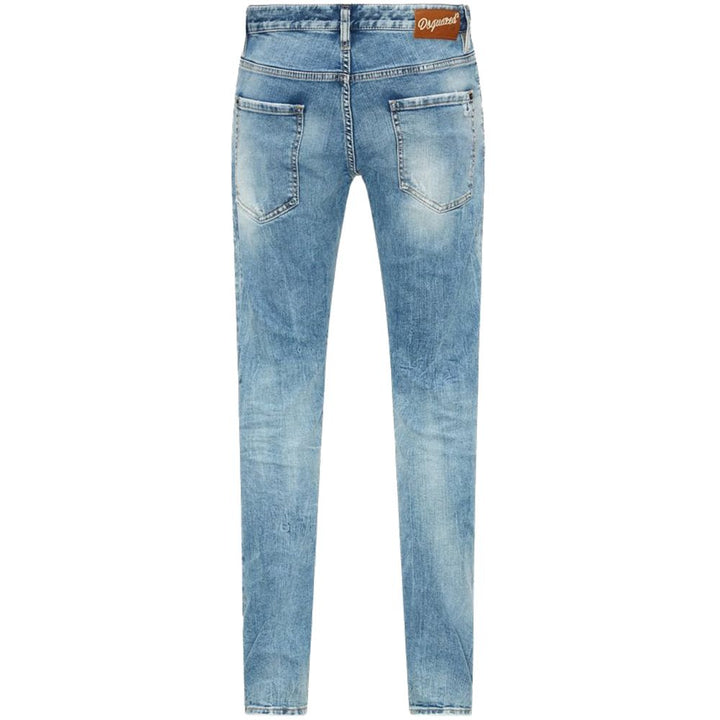 Dsquared² Jeans und Hose aus blauer Baumwolle