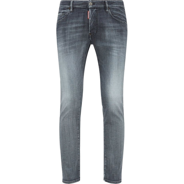 Dsquared² Graue Jeans und Hose aus Baumwolle