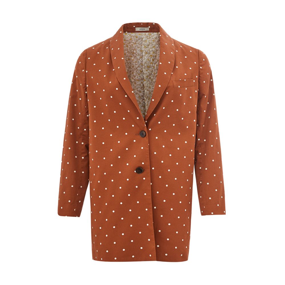 Lardini Chic Baumwolljacke in Braun für die moderne Frau