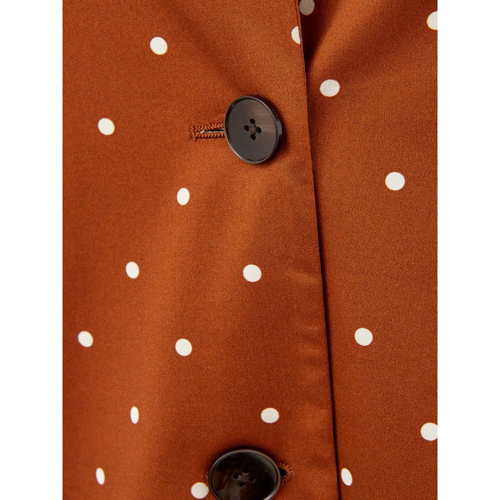 Lardini Chic Baumwolljacke in Braun für die moderne Frau