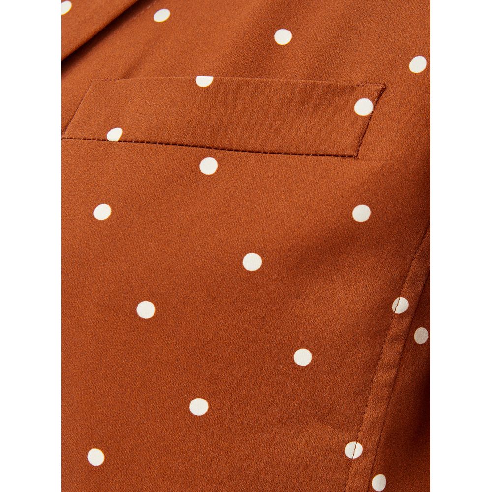 Lardini Chic Baumwolljacke in Braun für die moderne Frau