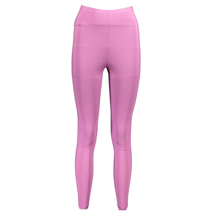 Calvin Klein Lila Polyester Damen Leggings