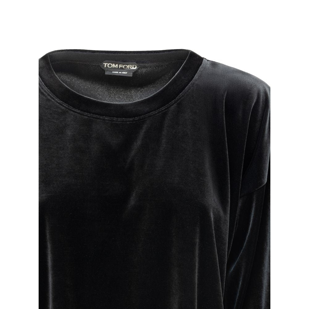 Tom Ford Schwarze Synthetikoberteile und T-Shirts
