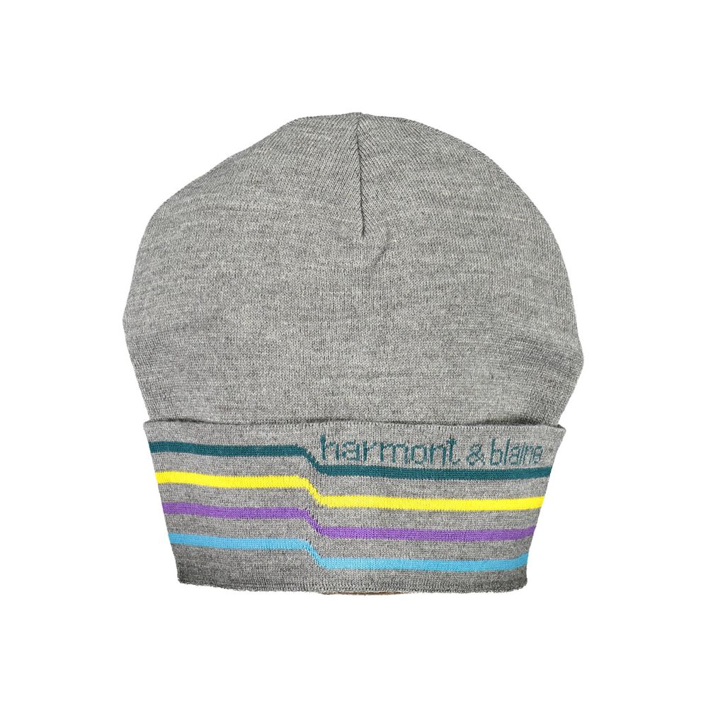 Harmont &amp; Blaine Graue Wollmütze für Herren