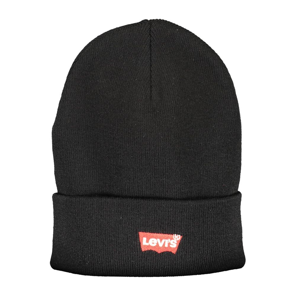 Levi's Schwarze Acryl-Männerkappe