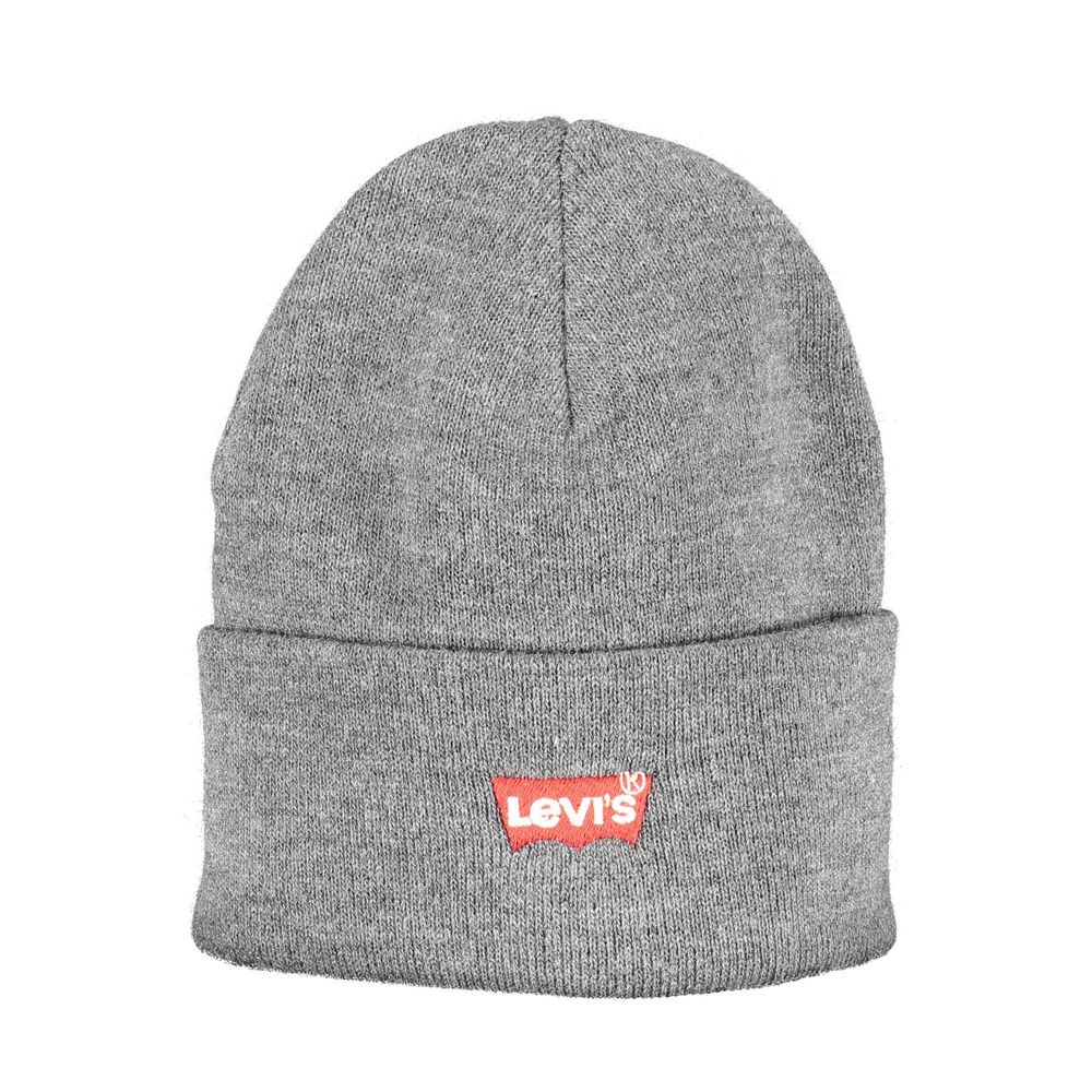 Levi's Graue Acryl-Männerkappe