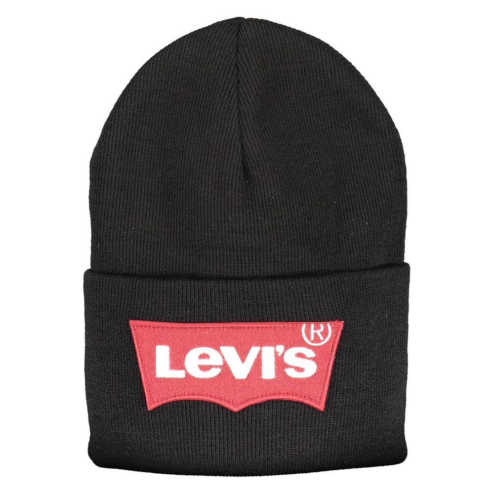 Levi's Schwarze Acryl-Männerkappe