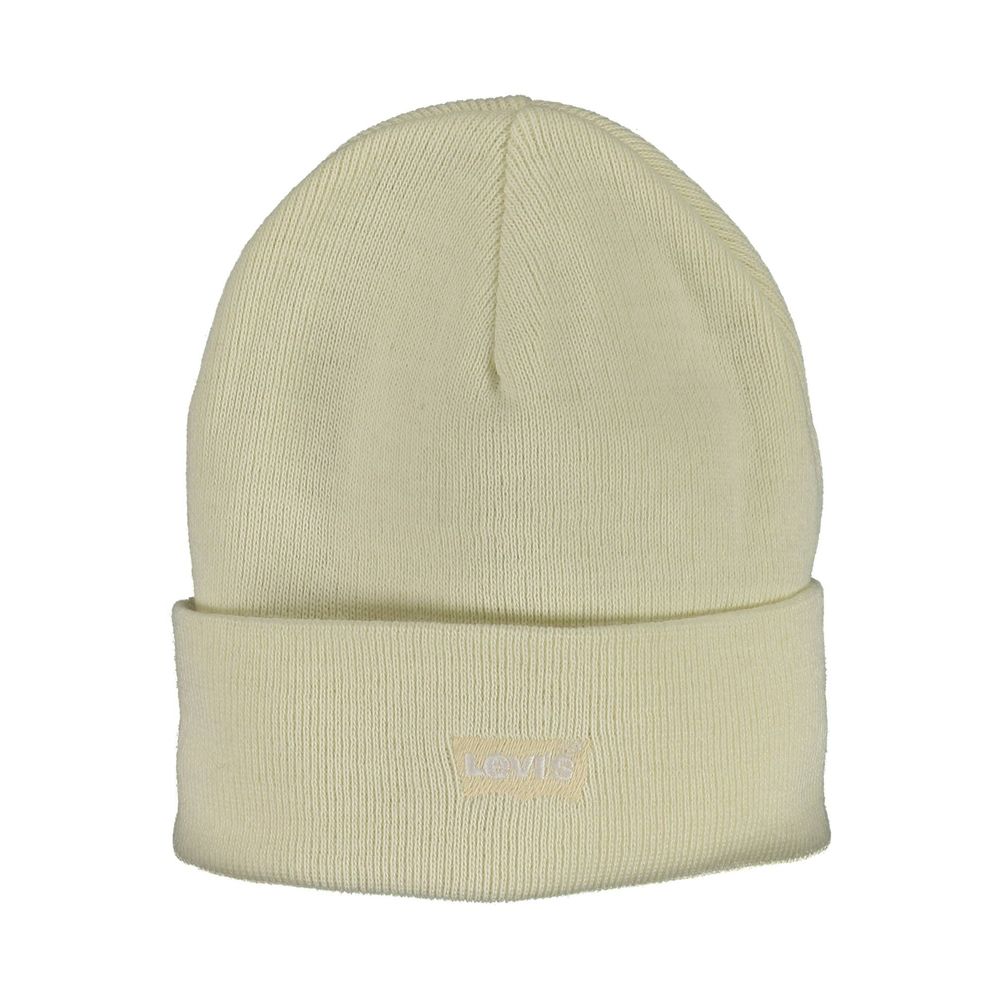 Levi's – Weiße Acryl-Damenmütze