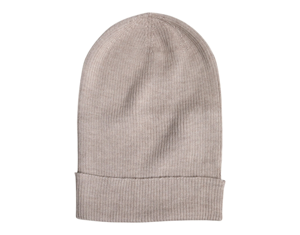Dolce &amp; Gabbana Beige Kaschmir Strick-Wintermütze