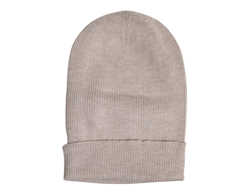 Dolce &amp; Gabbana Beige Kaschmir Strick-Wintermütze