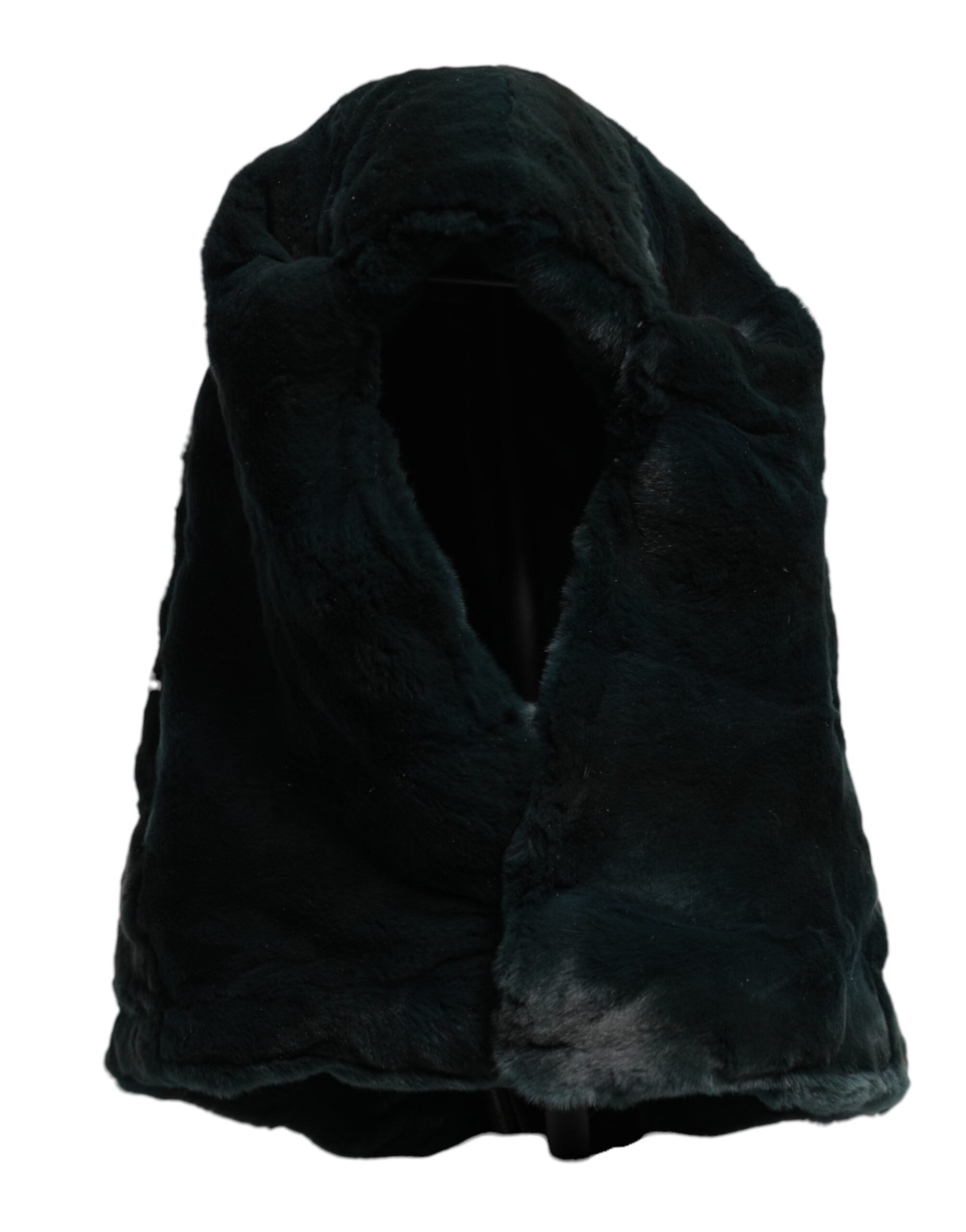 Dolce &amp; Gabbana Schwarze Wieselfell-Mütze für Damen