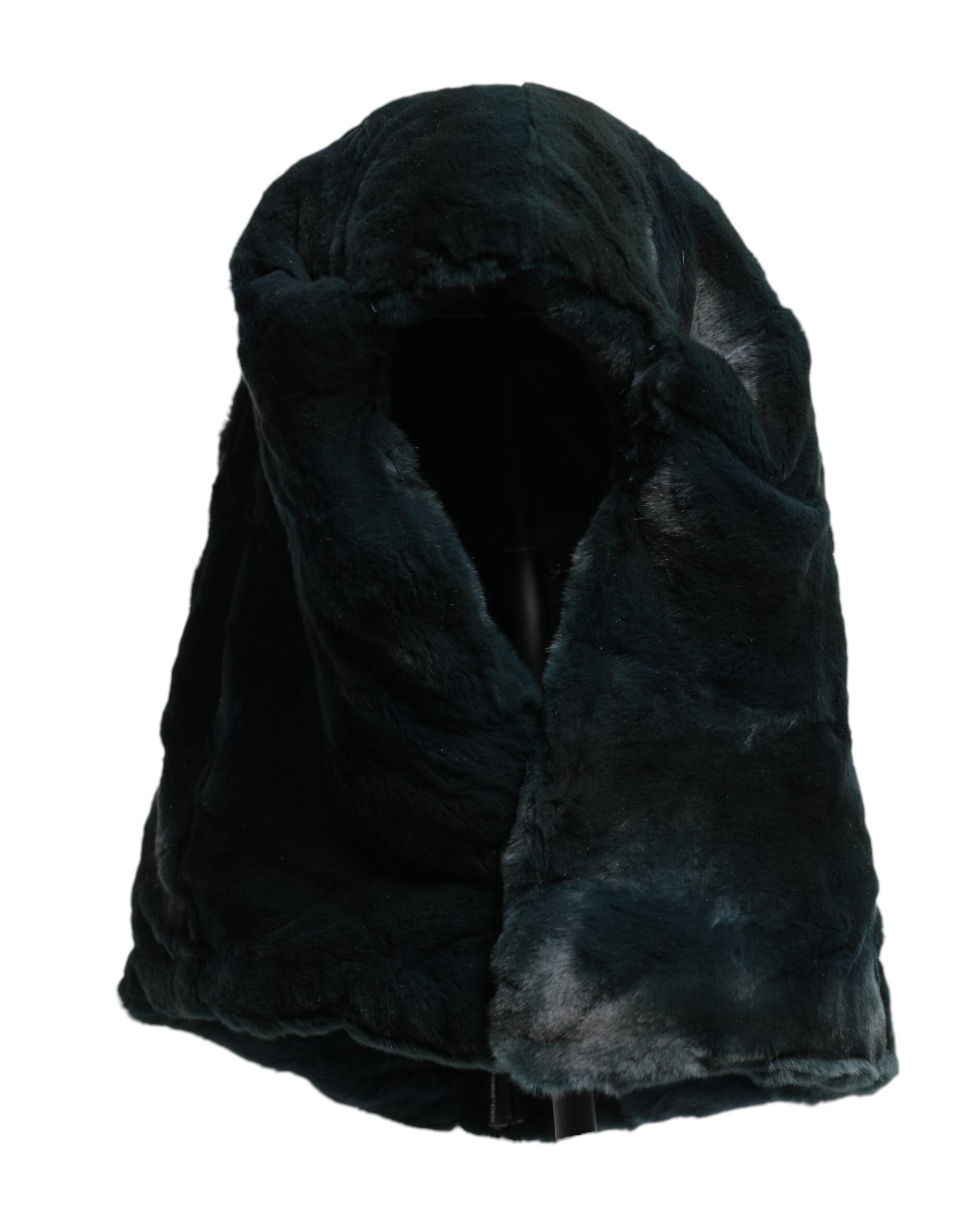Dolce &amp; Gabbana Schwarze Wieselfell-Mütze für Damen