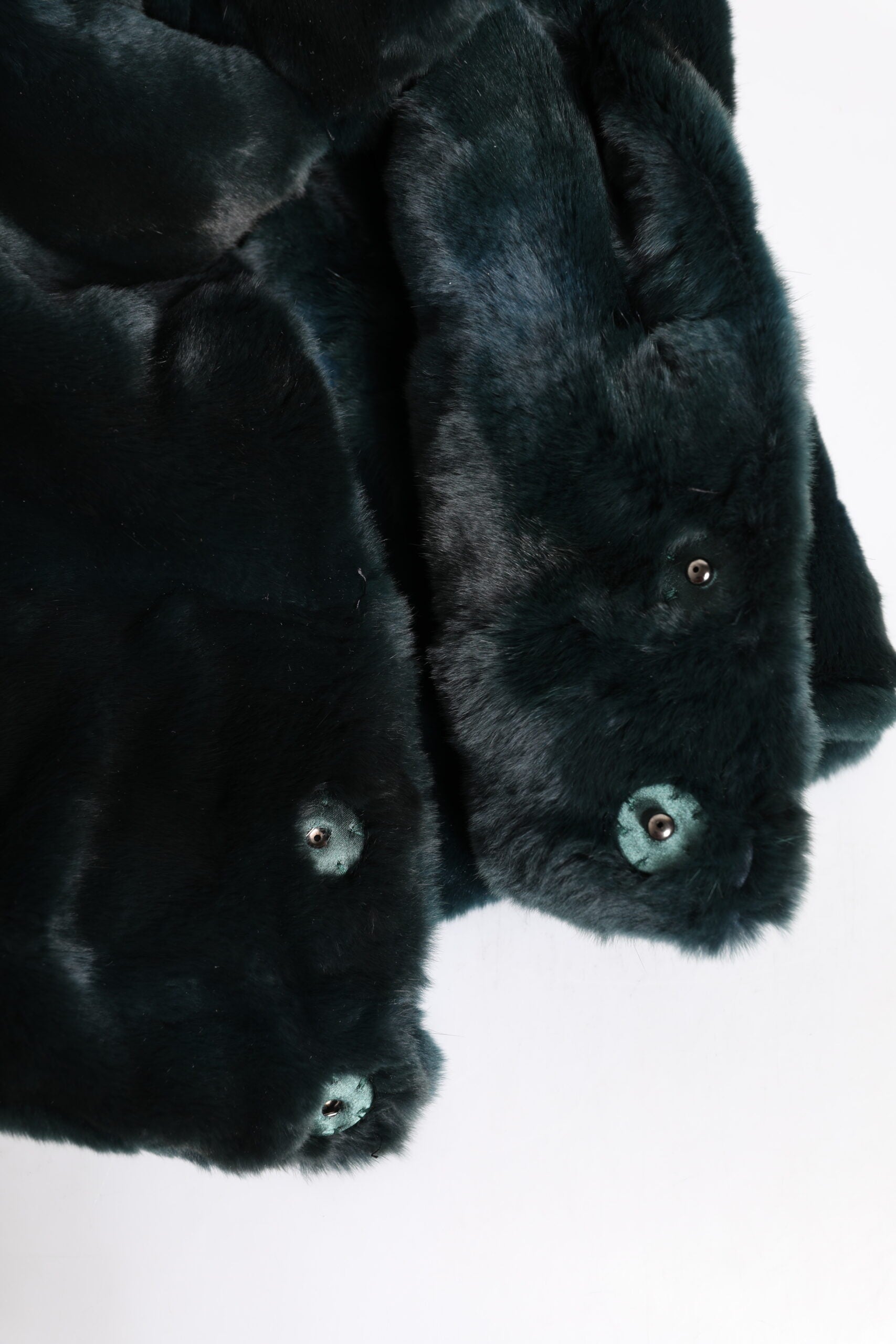 Dolce &amp; Gabbana Schwarze Wieselfell-Mütze für Damen