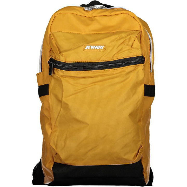 K-WAY Gelber Polyamid-Rucksack für Damen