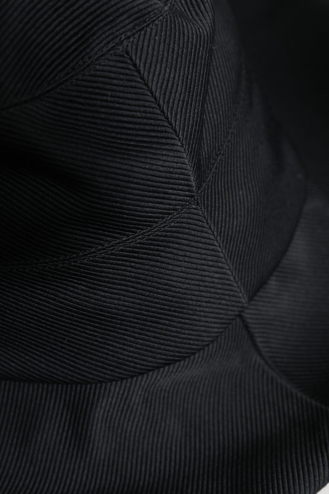 Dolce &amp; Gabbana – Fedora-Hut aus schwarzer Baumwolle mit breiter Krempe