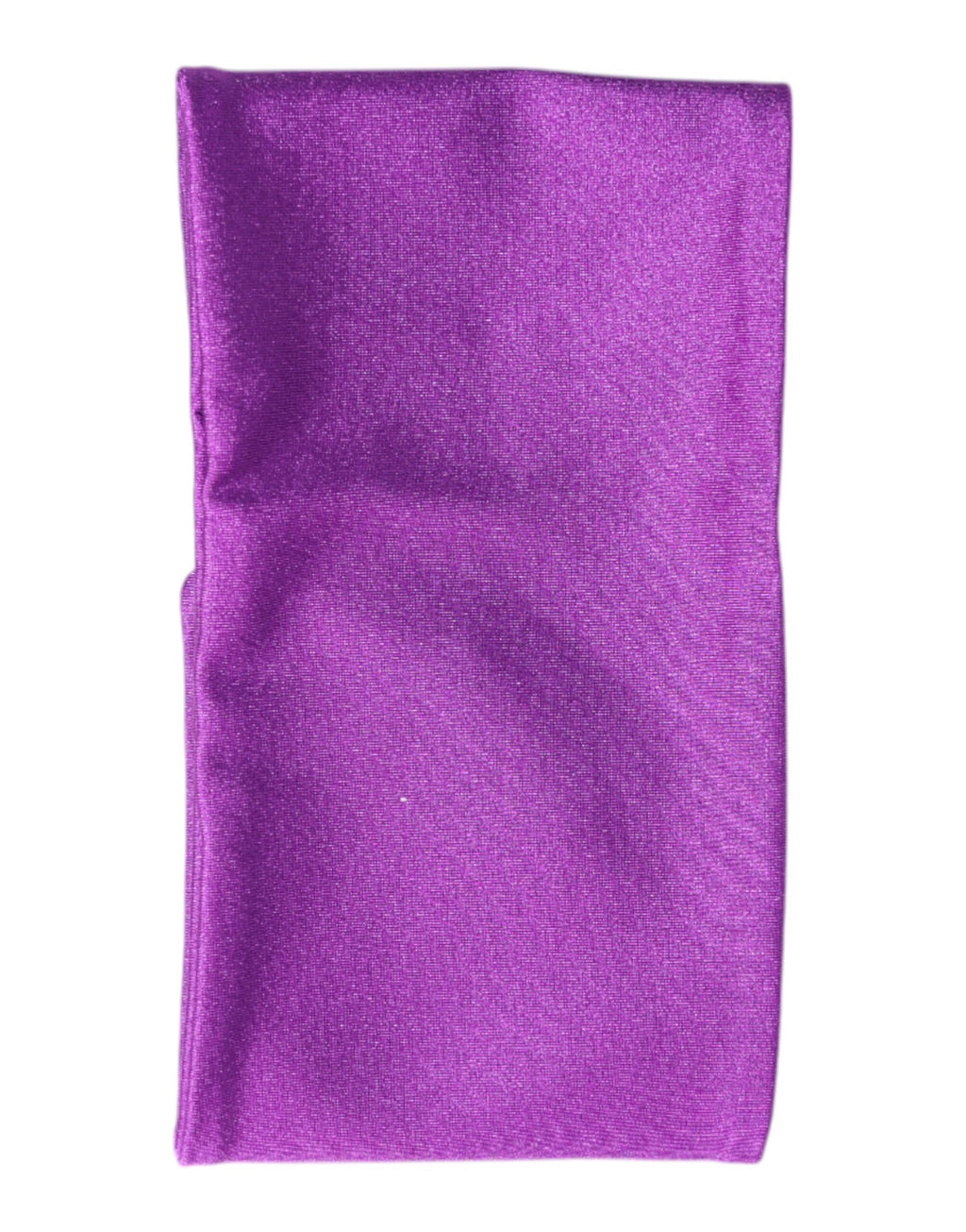 Dolce &amp; Gabbana Lila Nylon Stretch Damen Halswärmer Schal