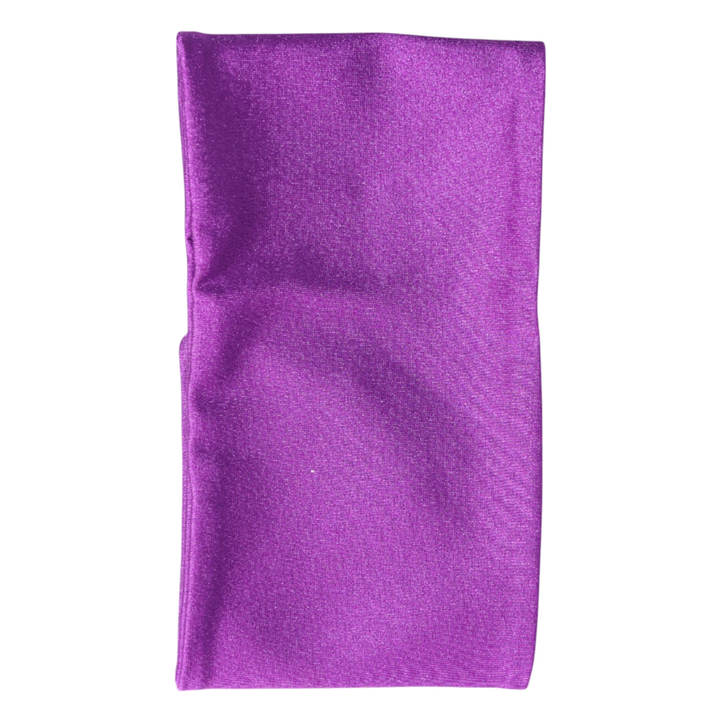Dolce &amp; Gabbana Lila Nylon Stretch Damen Halswärmer Schal