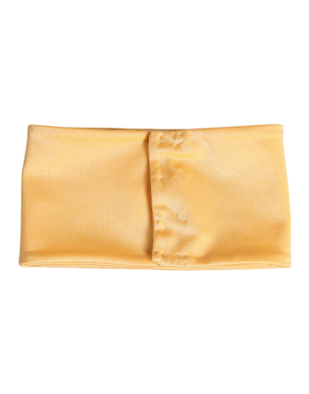 Dolce &amp; Gabbana – Gelber Nylon-Stretch-Halswärmerschal für Damen