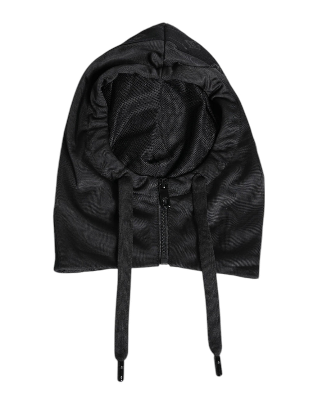 Dolce &amp; Gabbana – Schwarzer Polyester-Wickelhut