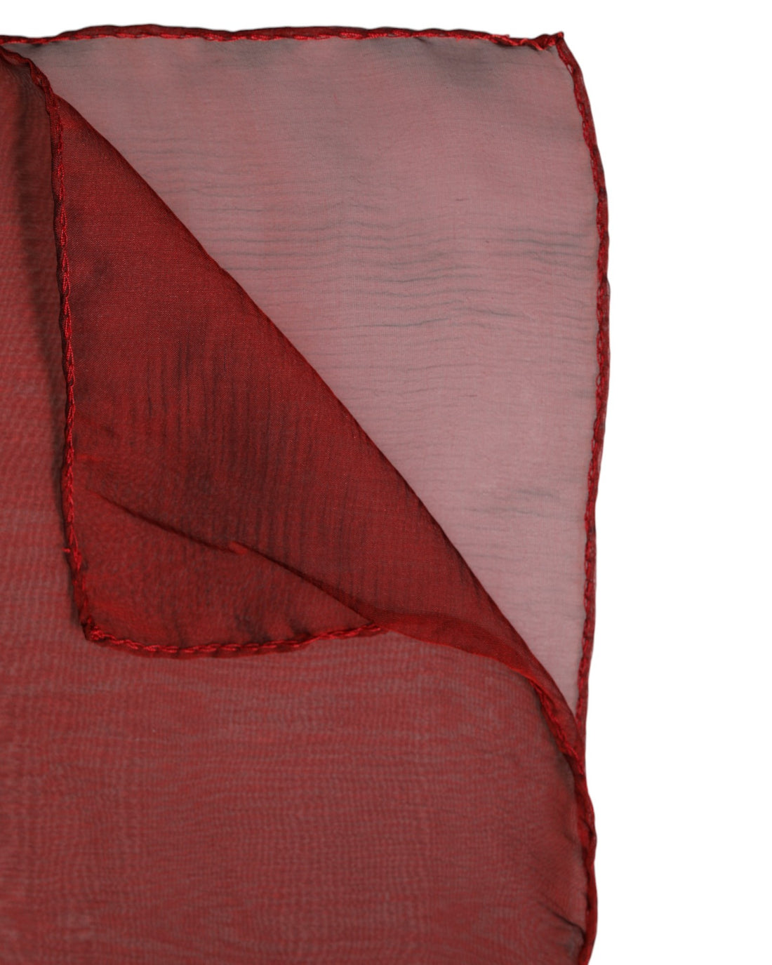 Dolce &amp; Gabbana Roter rechteckiger Seidenschal für Damen