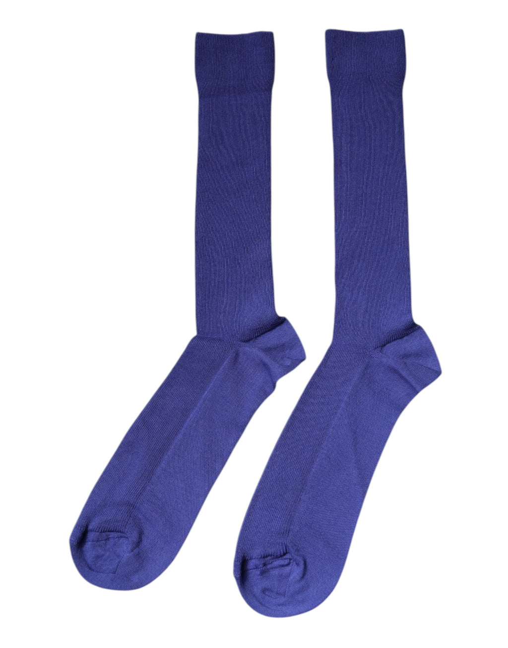 Dolce &amp; Gabbana – Wadensocken aus violetter Baumwolle mit Logo