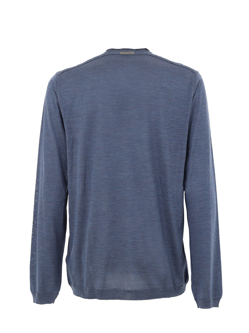 Dolce & Gabbana Basic Long-Sleeved Silk Sweater