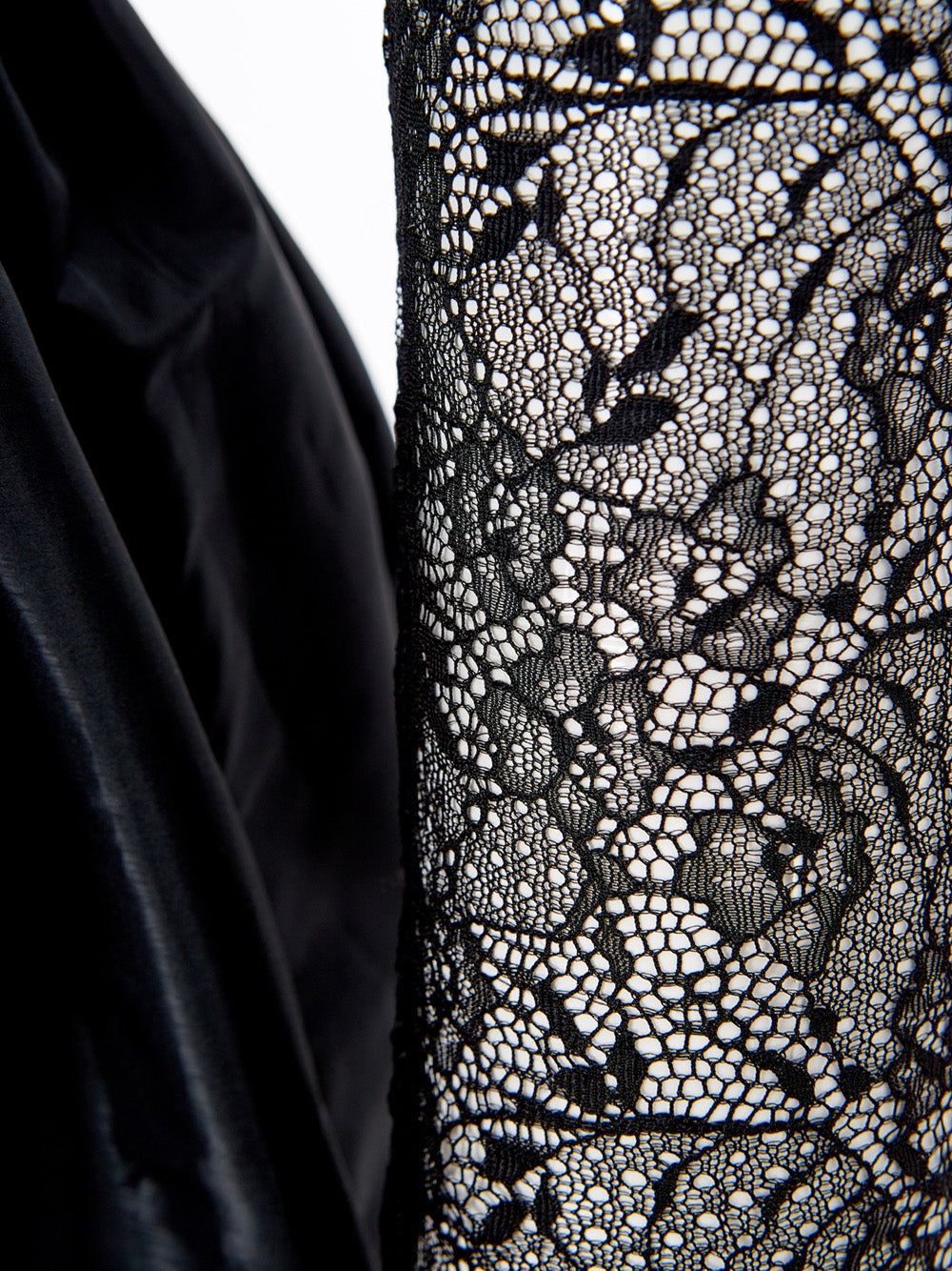 Black Dress with Tulle Bodice