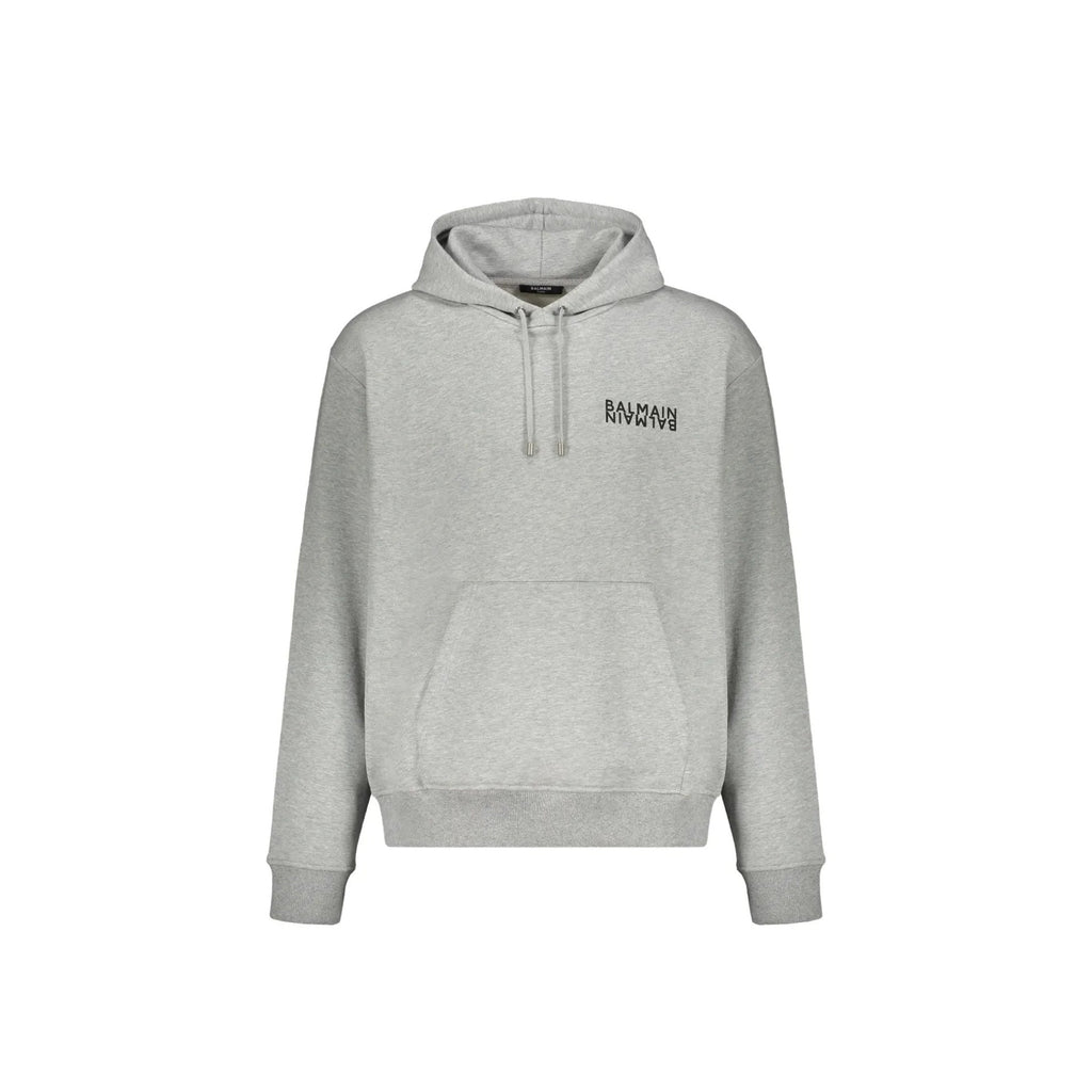 Balmain Logo Motif Hoodie