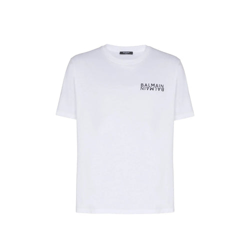 Balmain logo-print T-shirt – Siebentaschen