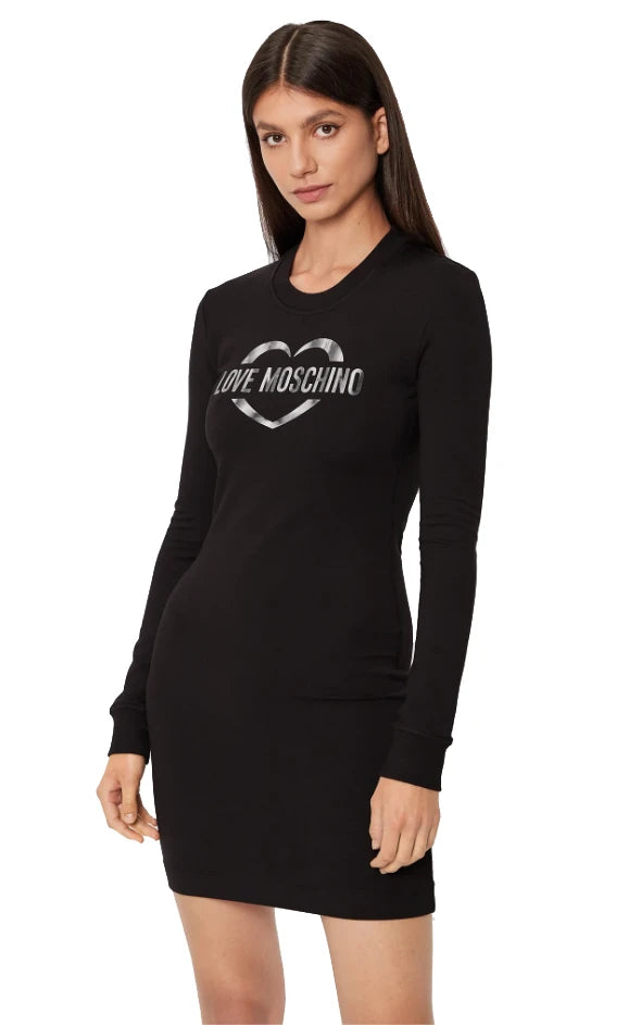 Love Moschino Dress Black Woman