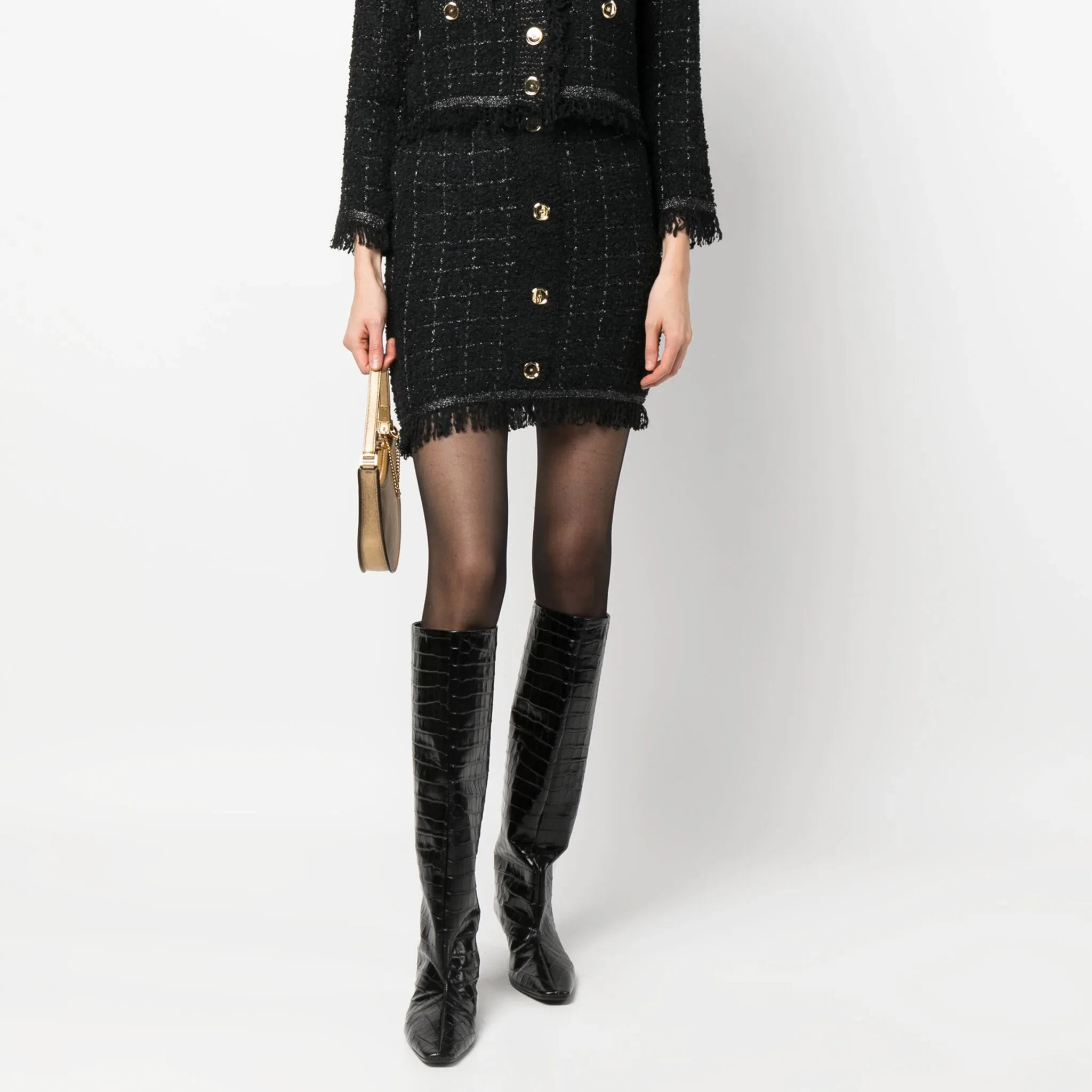 Pinko Skirts Black Woman