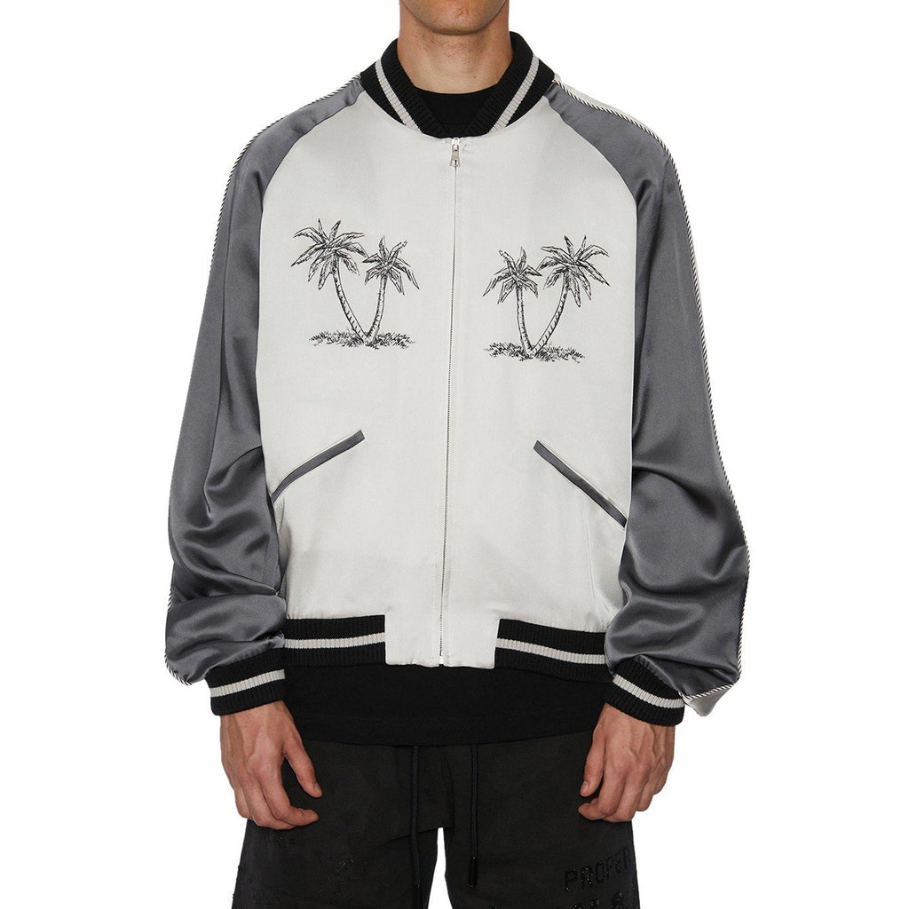 Palm Angels Palms Souvenir Bomber Jacket – Siebentaschen