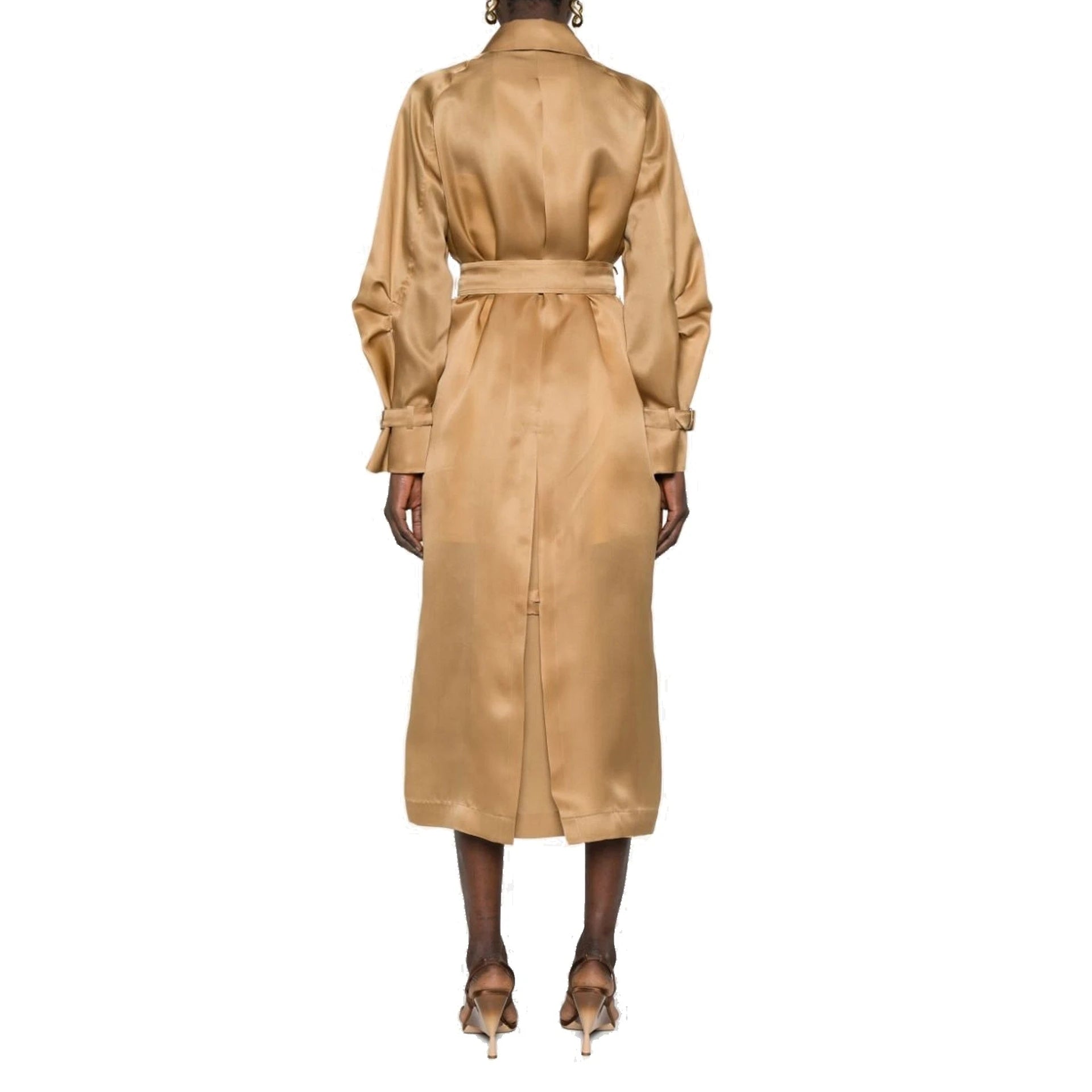 Max Mara Sfilata 'Sacco' Silk Trench