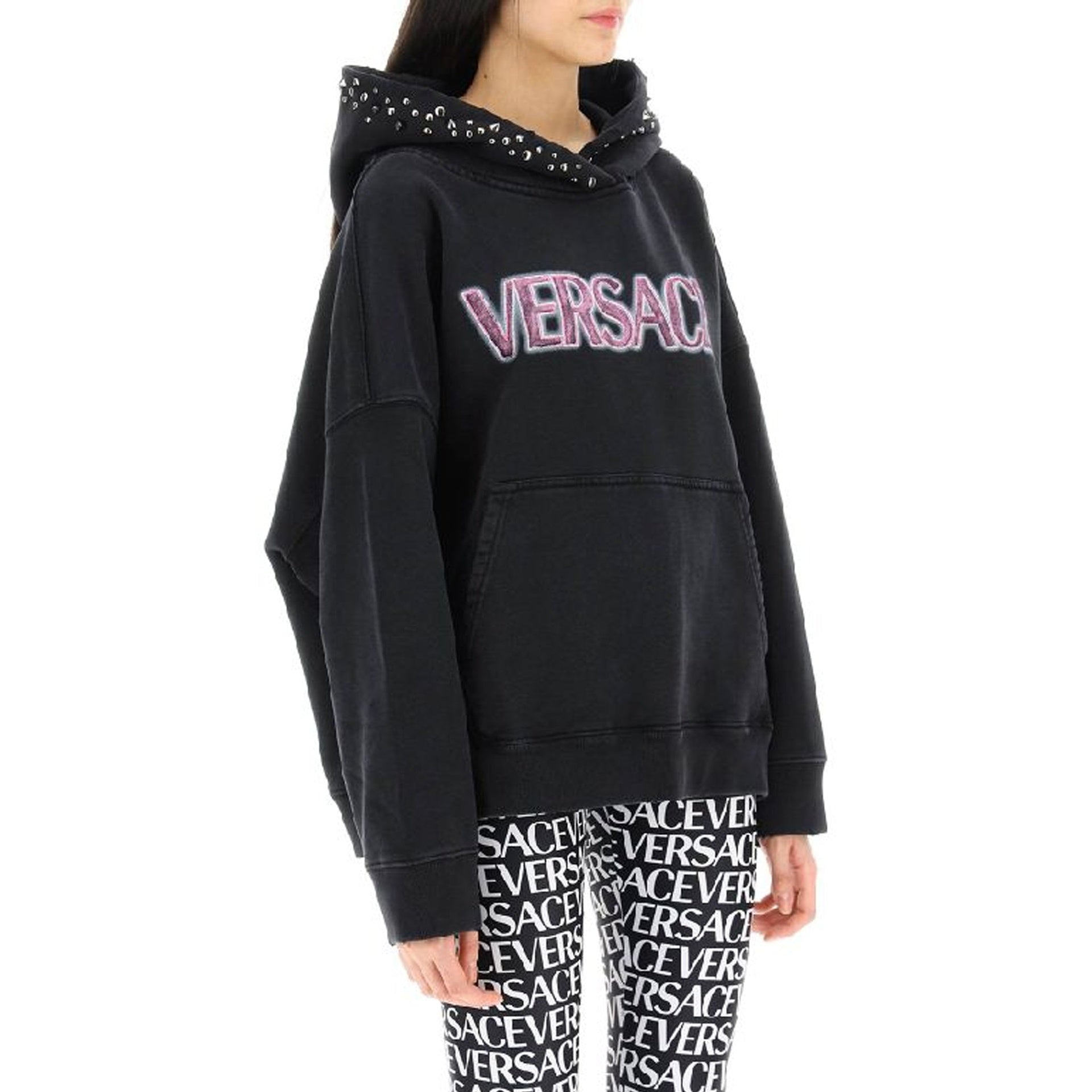 Versace Cotton Logo Sweatshirt – Siebentaschen