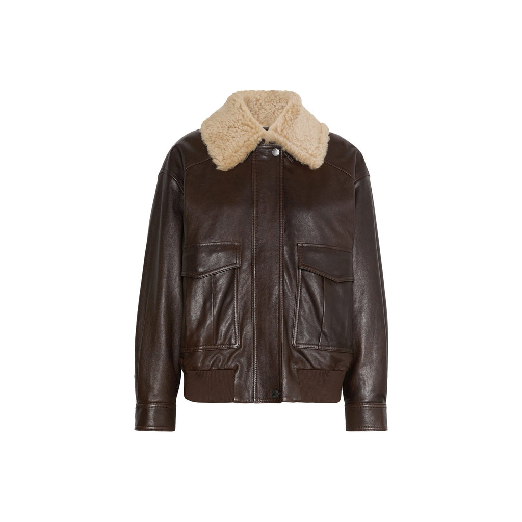 Max Mara Weekend Calata Leather Jacket