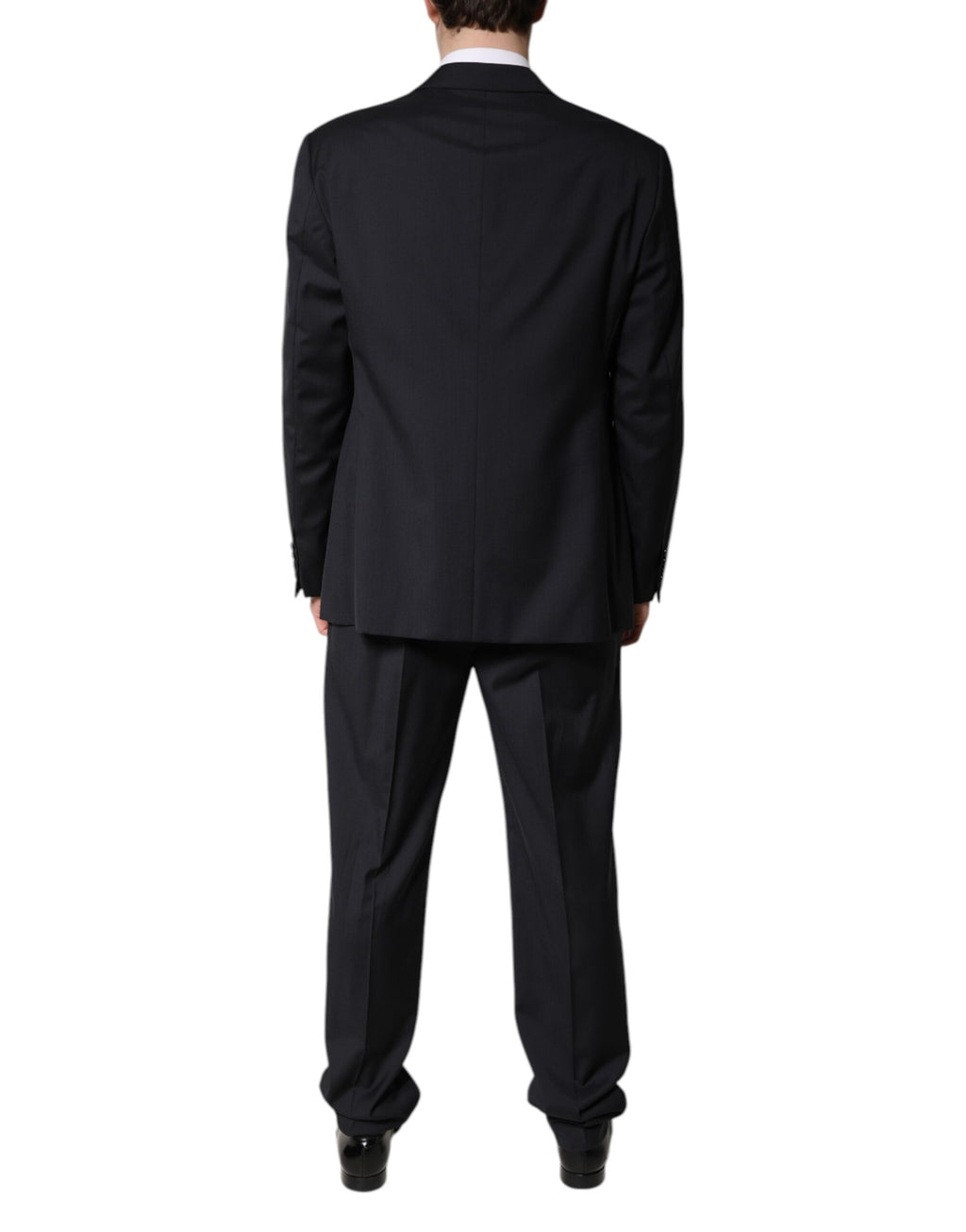 Emporio Armani – Schwarzer, einreihiger, formeller, zweiteiliger Anzug