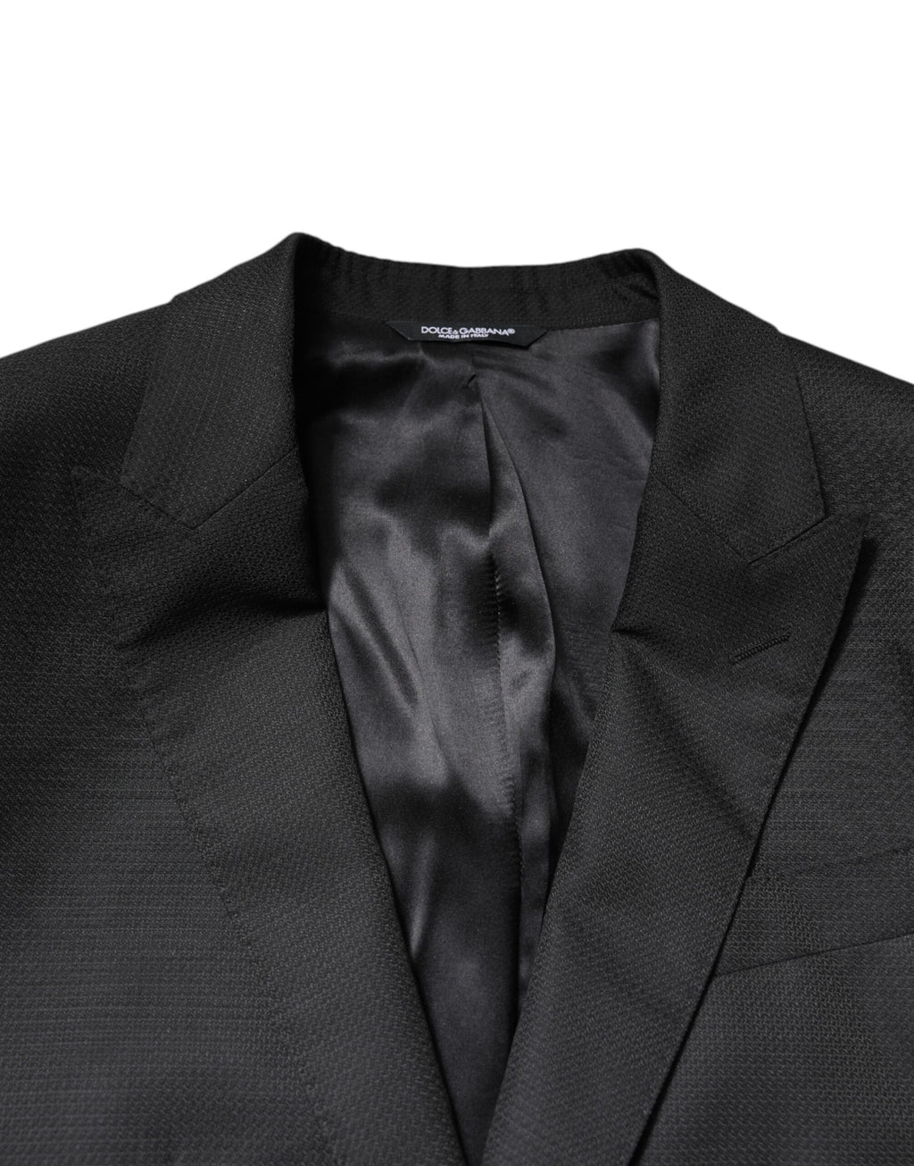 Dolce &amp; Gabbana – Schwarzer, einreihiger, formeller, zweiteiliger Anzug