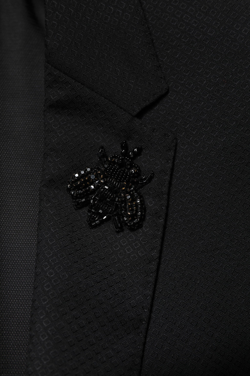 Dolce &amp; Gabbana – Schwarzer, einreihiger, zweiteiliger Anzug aus Wolle