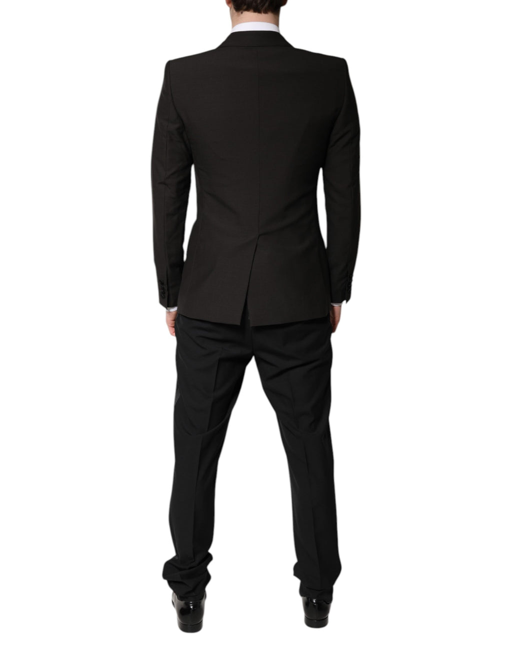 Dolce &amp; Gabbana – Schwarzer, einreihiger, formeller 3-teiliger Anzug