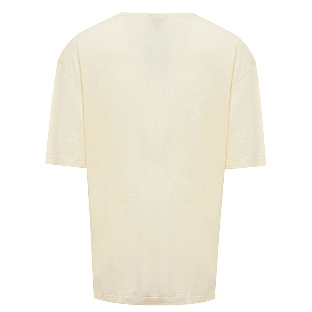 Corneliani Gelbe Leinenkleidung