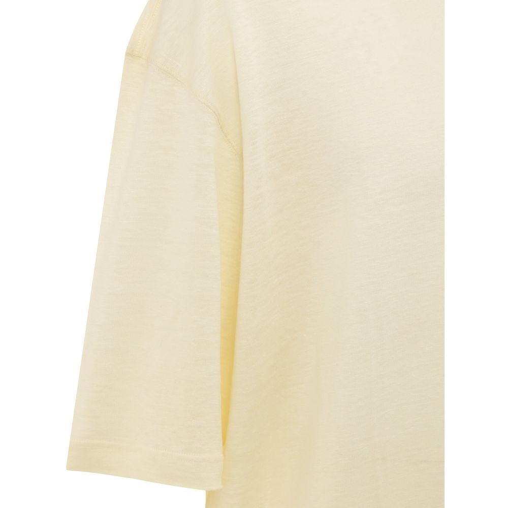 Corneliani Gelbe Leinenkleidung