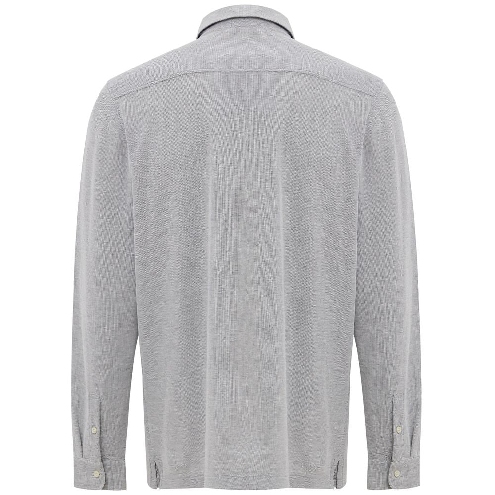 Corneliani Graue Baumwollkleidung