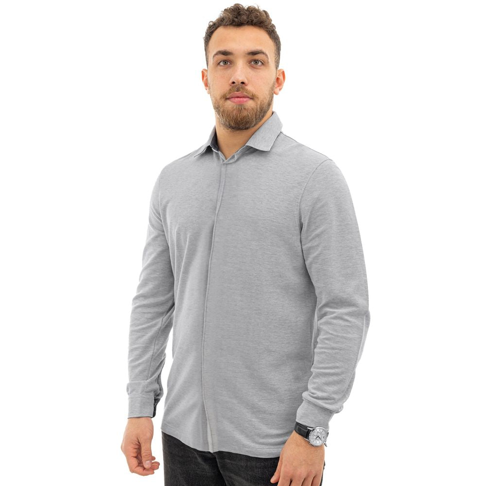 Corneliani Graue Baumwollkleidung