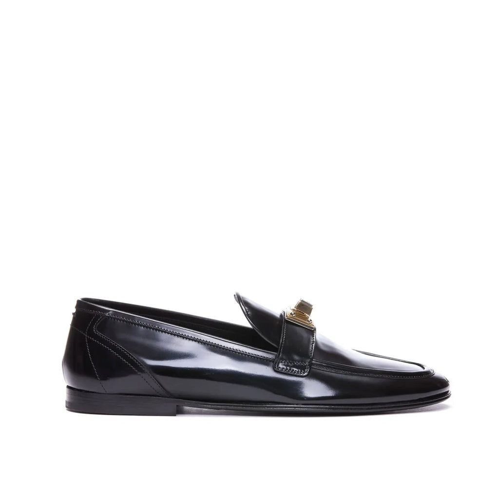 Dolce & Gabbana Leather Loafers - MEN SHOES - DOLCE & GABBANA - Tluxy New