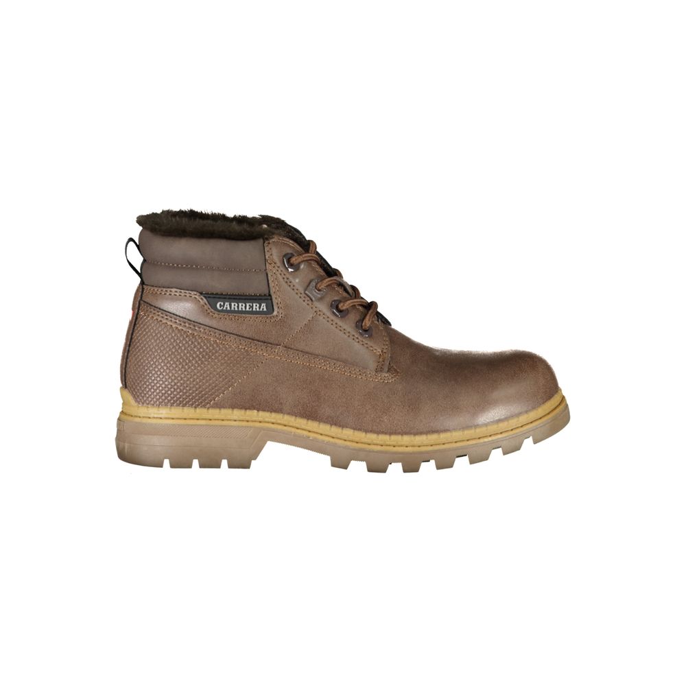 Carrera Schicke Schnürstiefel mit Kontrastdetails