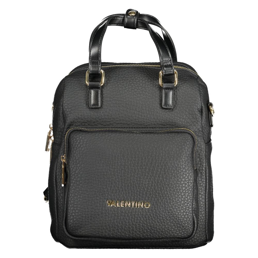 Valentino Bags – Schwarzer Polyethylen-Rucksack für Damen