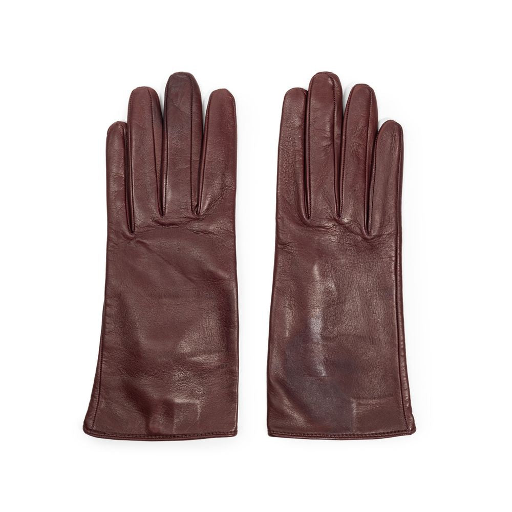 Dolce &amp; Gabbana Burgunder Lederbekleidung