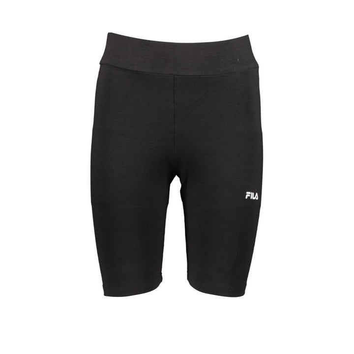 Fila Schwarze Baumwoll-Leggings für Damen